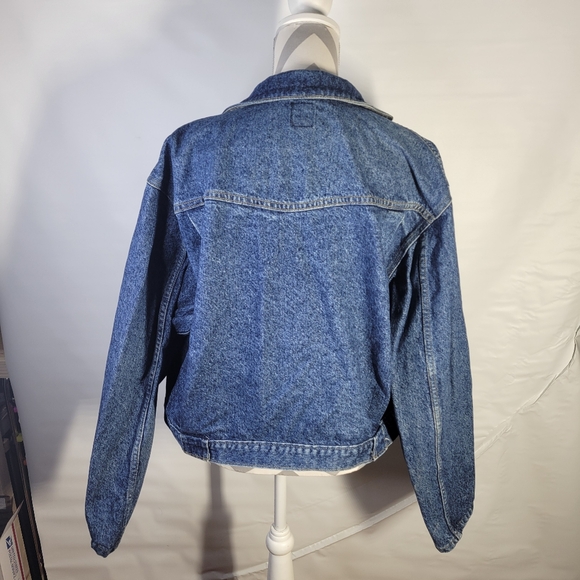 Vintage Womans Lee Jean/Denim Jacket Size Large Made in USA CA00492 RN34783 - Picture 6 of 10